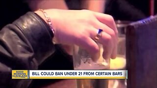 Ohio lawmaker proposes banning 21 year olds from entering alcohol-related businesses