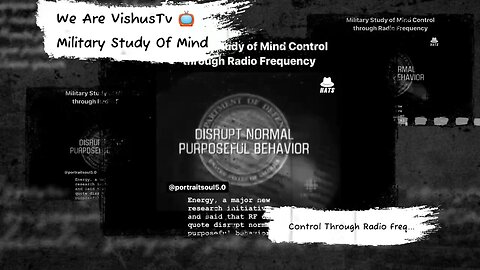 Military Study Of Mind Control Through Radio 📻 Frequency... #VishusTv 📺