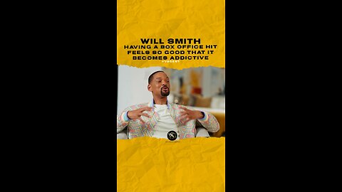 @willsmith Having a box office hit feels so good that it becomes addictive. #willsmith 🎥 @complex