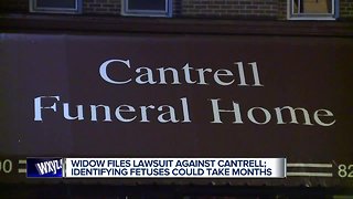 Detroit woman sues Cantrell Funeral Home, claims mishandling of husband's remains