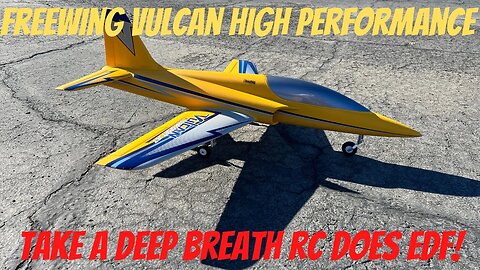 Flyin the Freewing Vulcan High Performance EDF!