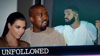 Drake Unfollows Kim Kardashian on Instagram After Kanye Threats