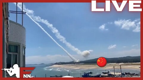 🔴 LIVE - China Exercises OVER Taiwan | Military/LEO Combat Footage Review