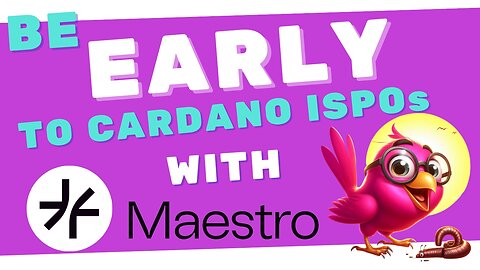 How to Find EARLY ISPO Opportunities in Cardano using Maestro