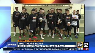 Good morning from the Baltimore Blast!