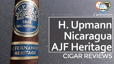 What Did AJ FERNANDEZ Do!? The H. Upmann Nicaragua Heritage Toro - CIGAR REVIEWS by CigarScore