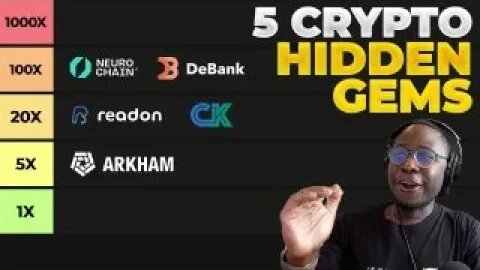 Crypto Tier List: 5 Hidden Gems 💎 Will They Boost Your Portfolio? 🚀