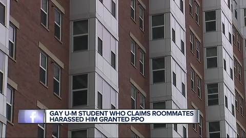 Judge kicks 'nightmare' roommate out after harassing gay UM student