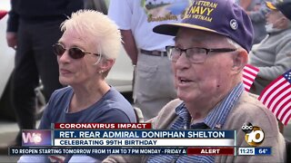 Community celebrates Del Mar man's 99th birthday