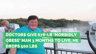 Doctors Give 678-Lb ‘Morbidly Obese’ Man 3 Months to Live, He Drops 500 Lbs