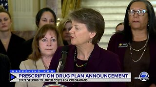 Announcement on reducing Colorado prescription drug costs