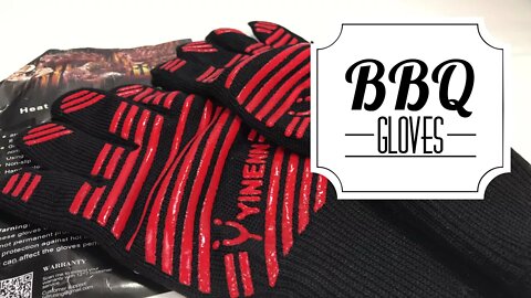 Heat Resistant Oven Mitts BBQ Cooking Gloves by YINENN Review