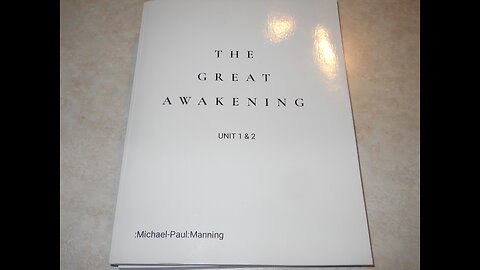 The Great Awakening Introduction