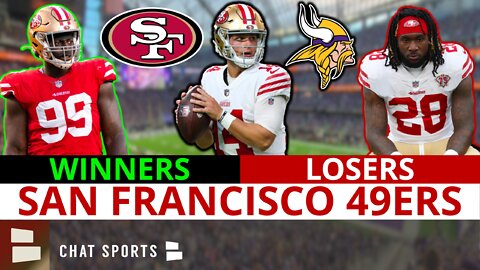 49ers WINNERS & LOSERS vs. Vikings | NFL Preseason