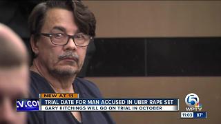 Trial date set for Uber driver charged with rape