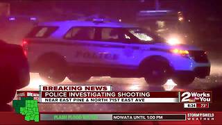 Police investigate shooting in North Tulsa