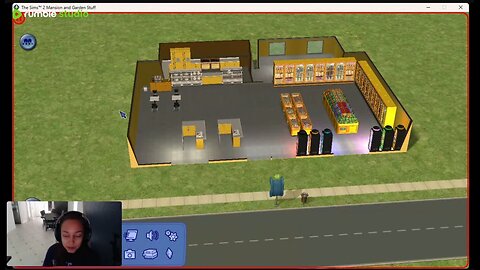 Let's Build a Grocery Store (Sims 2)