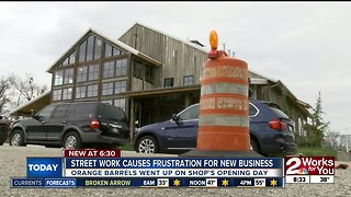 Downtown construction slowing down new business