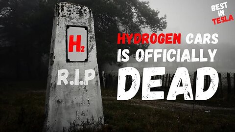 The Hydrogen car is officially DEAD - The biggest joke in the history of our transportion sector