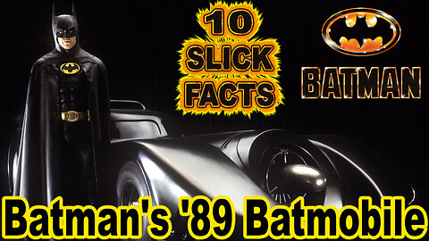 10 Slick Facts About Batman's '89 Batmobile - Batman (1989) (OP: 5/10/23)