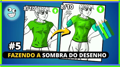 5 - COMO SOMBREAR DESENHO - PINTAR SOMBRA NO DESENHO