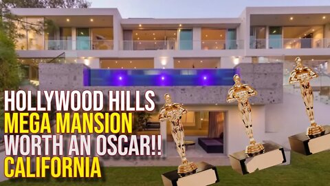 $Million$ Hollywood Hills Modern MEGA Mansion!