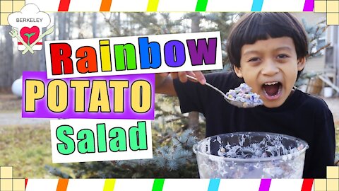 South American Potatoes??? Rainbow VEGAN Potato Salad