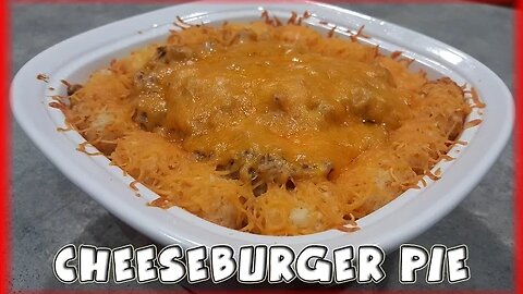 Cheeseburger Pie