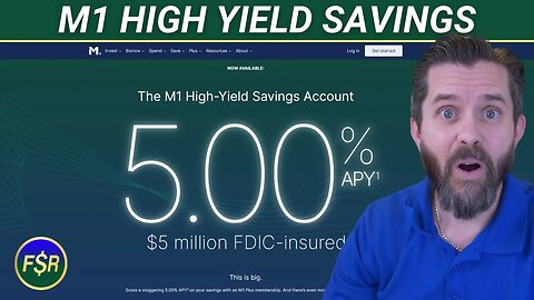 5% APY! M1 Finance High Yield Savings!