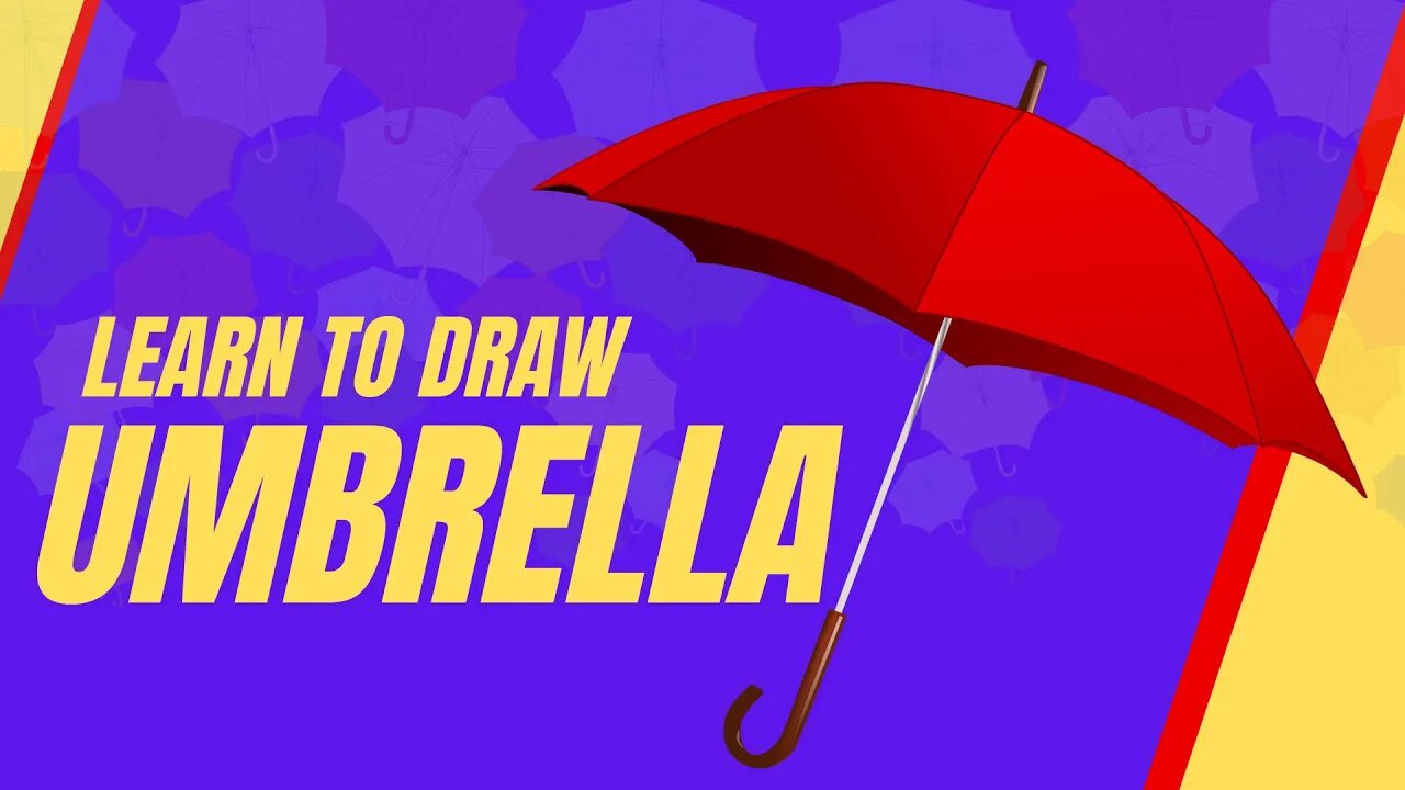 Umbrella and Rainshoes Drawing for kids | How to Draw Umbrella for children  | Art Breeze # 22 | Learn Drawing and Colouring for kids | Viral Rocket -  video Dailymotion