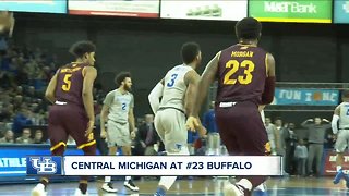 No. 23 UB beats Central Michigan 90-76