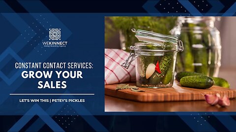 Grow Your Sales - Let's Win This Petey's Pickles