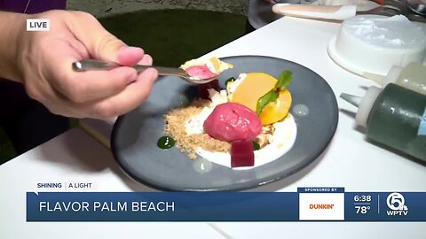 Meyer Lemmon dessert featured for Flavor Palm Beach restaurant month