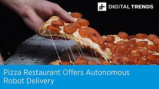 Pizza Place Uses Delivery Bots