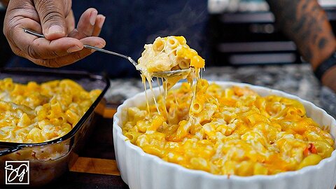 The BEST Seafood Mac and Cheese