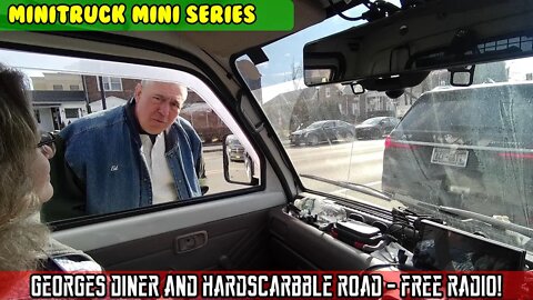 Mini-Truck (SE07 E04) Georges Place diner NYC aqueduct info, Insta360 X2 Hardscrabble rd video