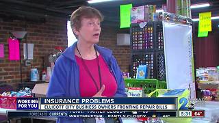 Ellicott City businesses without flood insurance weigh repair costs