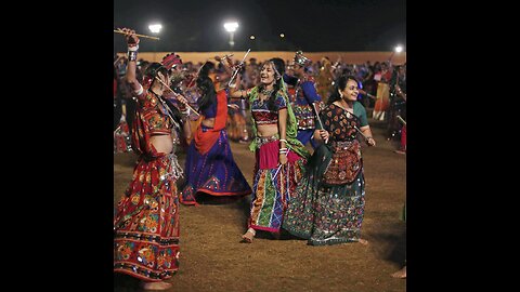 India garba dance performance