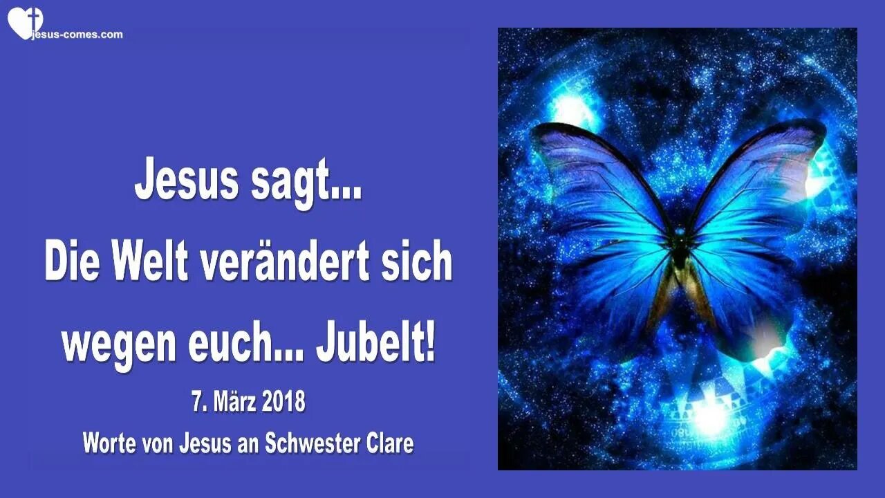 Rhema 07.04.2023 ❤️ Jesus sagt... Die Welt verändert sich wegen euch...  Jubelt!