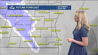 Light snow to start Sunday