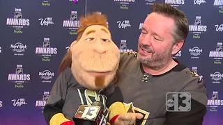 Las Vegas' Terry Fator (and Dougie Scott Walker) on the Vegas Golden Knights