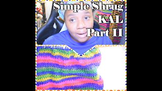 Knitted Shrug KAL Part 2 (2019)