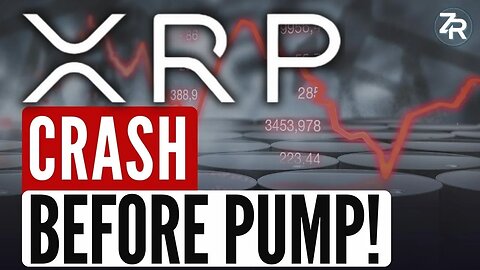 XRP CRASH Before PUMP!