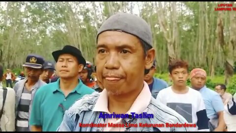 Gesekan antara Masyarakat Lima Keturunan Bandar Dewa dengan PT HIM