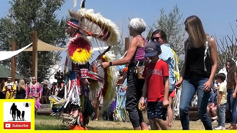 Indian Dancers Friendship Dance - Cheyenne Frontier Days 2022