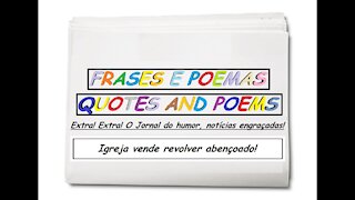 Notícias engraçadas: Igreja vende revolver abençoado! [Frases e Poemas]