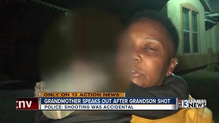 Grandmother speaks out after grandson is accidentally shot