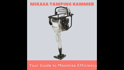 Mikasa MTR-35 Tamping rammer