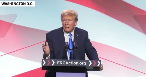 Donald J. Trump Speaks to the Pray, Vote, Stand Summit - 9/15/2023