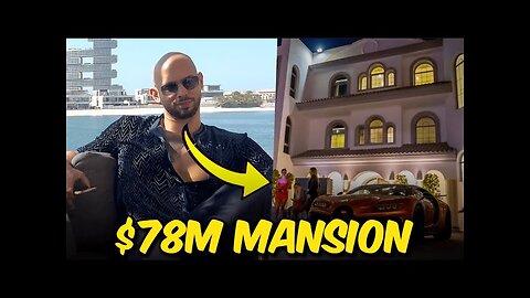 Andrew Tate's INSANE 78M Dubai Mansion Tour! | Tate Lifestyle